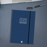 AGENDA ANUAL 2026 OPAQUE E40 SV AZUL | FINOCAM